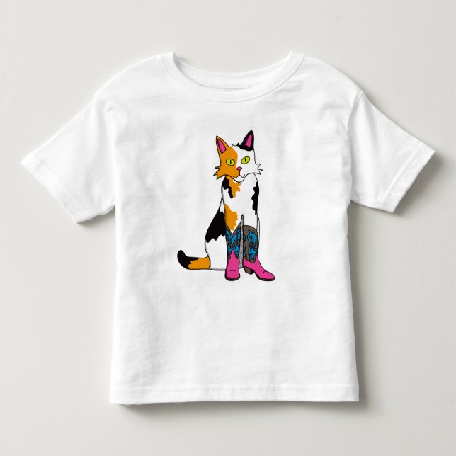 Jester the cat tee shirt (Framsida)