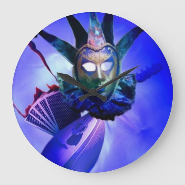 Jester Wall Clock Stor Klocka (Framsida)