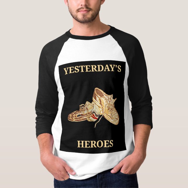 JESTERDAGS HEROES Raglin T Shirt (Framsida)
