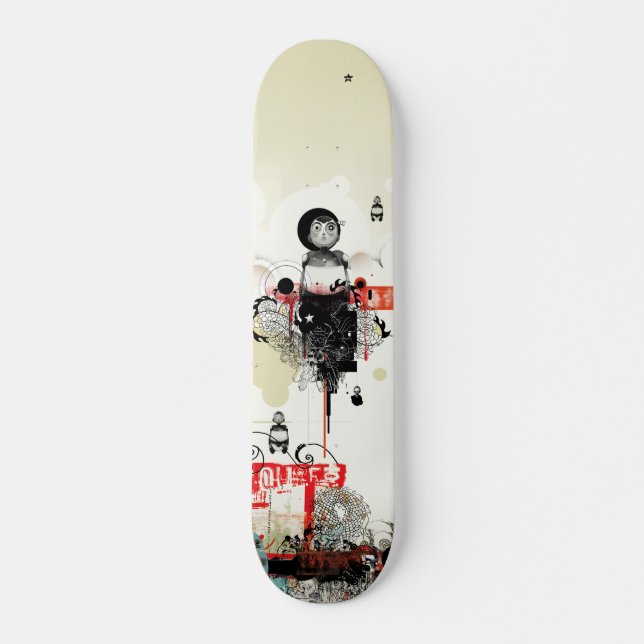 JesterDeck1 Skateboard Bräda 20,5 Cm (Framsida)