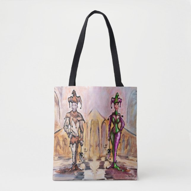 Jesters Tote Bag Tygkasse (Framsida)