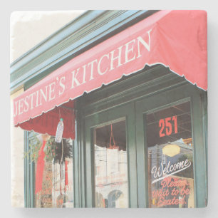 Jestines kök Charleston, Sc.-marmorkustfartyg Stenunderlägg