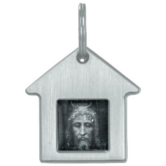 Jesu ansikte ID-bricka husdjur
