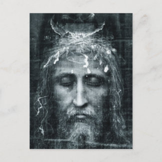 Jesu ansikte  vykort