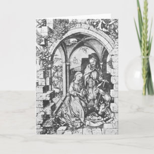 Jesu födelse (av Martin Schongauer) Kort
