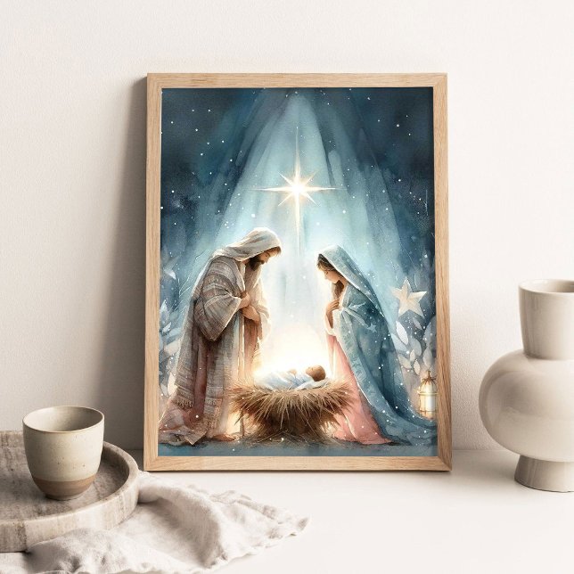 Jesu födelse Konst, Födelsekonst, Betlehemsstjärna Poster (Skapare uppladdad)
