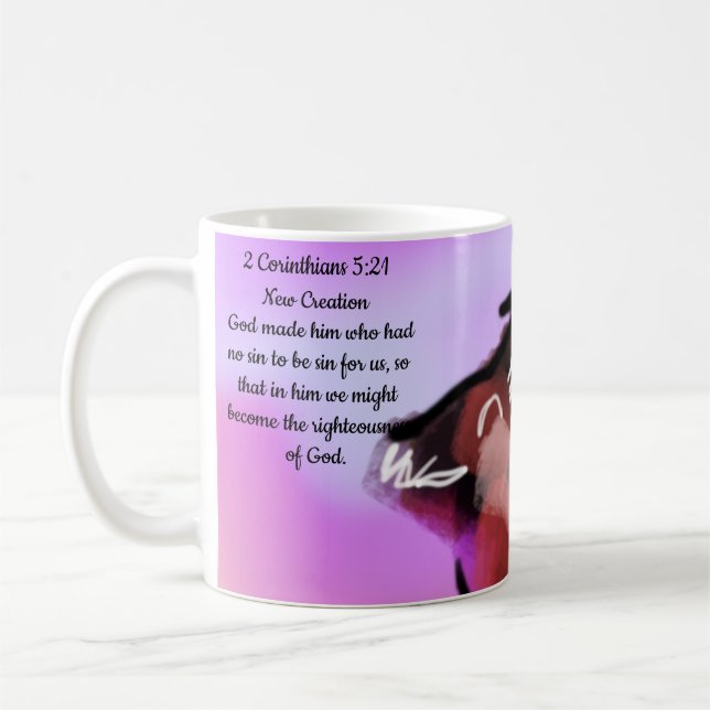 Jesu hand kaffemugg (Vänster)
