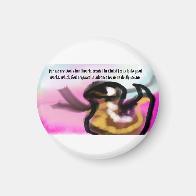 Jesu hand  magnet (Framsidan)