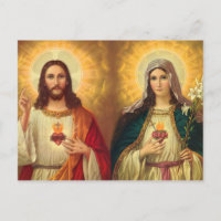 Jesu heliga hjärta och Maria