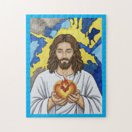 Jesu heliga hjärta pussel