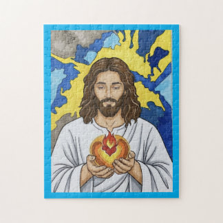 Jesu heliga hjärta pussel