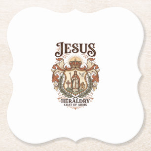 Jesu Heraldik Vapen Jesu Heraldik Vapen Underlägg Papper