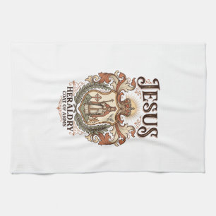 Jesu heraldik vapensköld Jesu heraldik vapen Coat  Kökshandduk