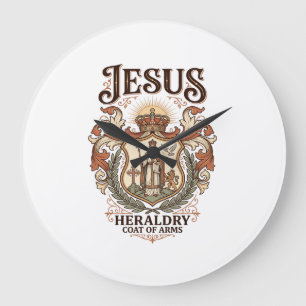 Jesu heraldik vapensköld Jesu heraldik vapen Coat  Stor Klocka