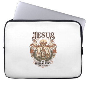 Jesu heraldik vapensköld Jesu heraldik vapen sköld Laptop Fodral