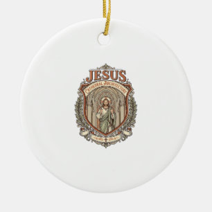 Jesu katedralarkitektur Jesu katedralarkitektur Julgransprydnad Keramik