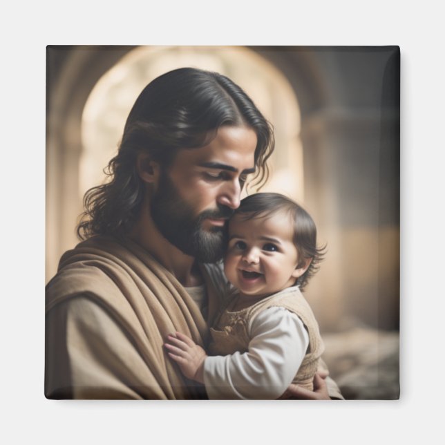 Jesu konst magnet (Framsidan)