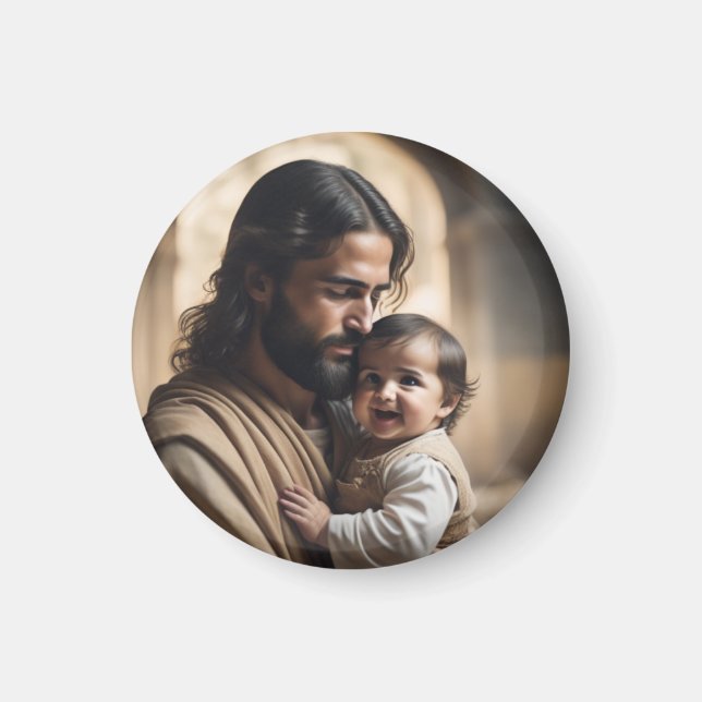 Jesu konst magnet (Framsidan)
