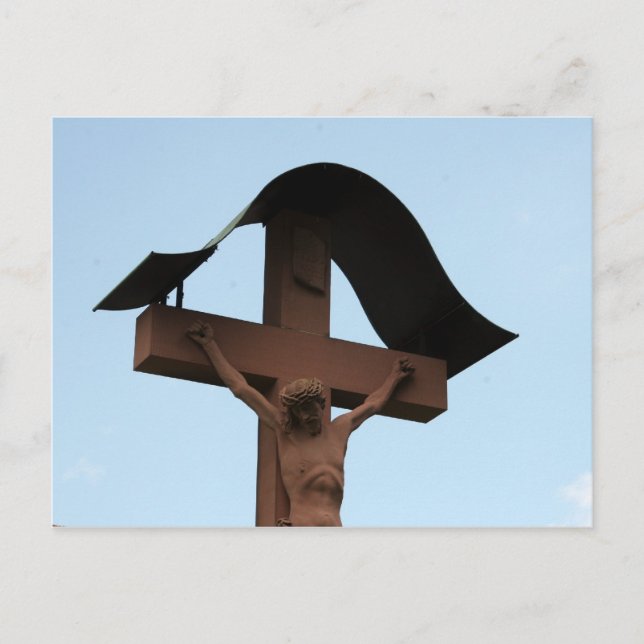 Jesu kors vykort (Framsida)