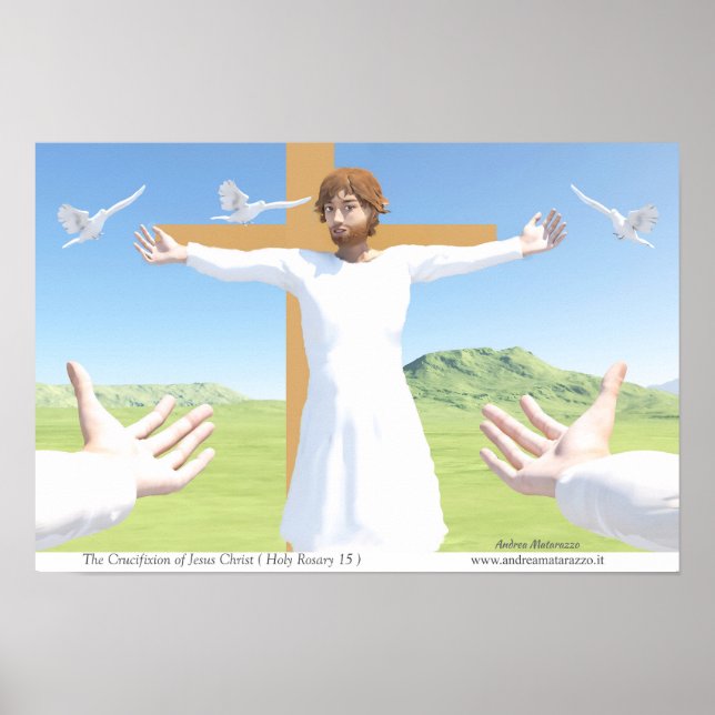 Jesu korsfästelse poster (Framsidan)