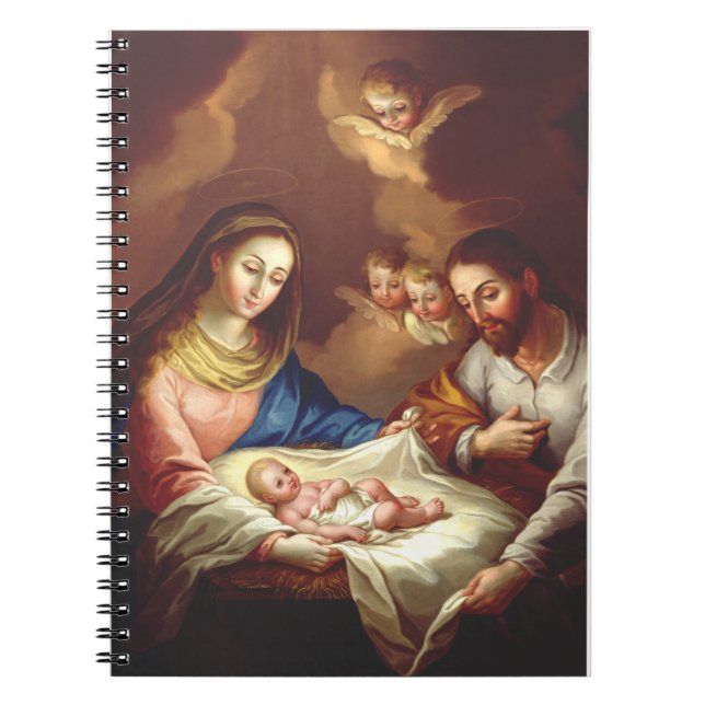 Jesu Kristi födelse Anteckningsbok (Framsidan)