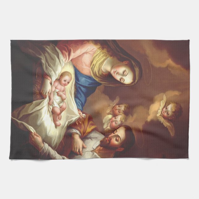 Jesu Kristi födelse Kökshandduk (Horisontell)