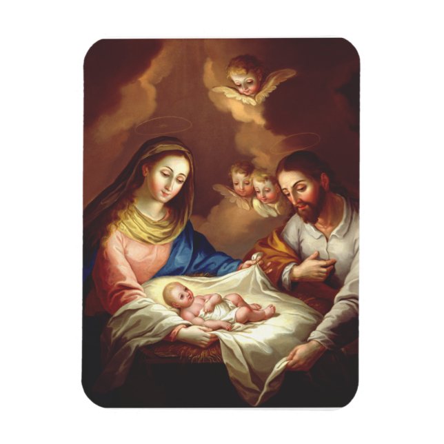 Jesu Kristi födelse Magnet (Vertikal)