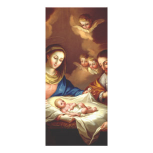 Jesu Kristi födelse Reklamkort