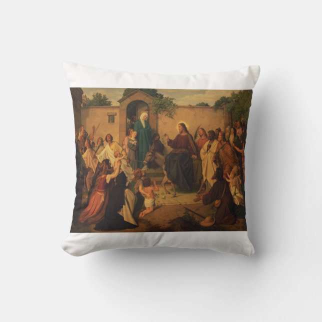 Jesu Kristi intåg i Jerusalem Kudde (Framsida)