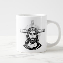 Jesu Kristi Jumbo Mugg