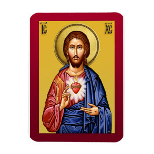 Jesu Kristi nye röda Magnet