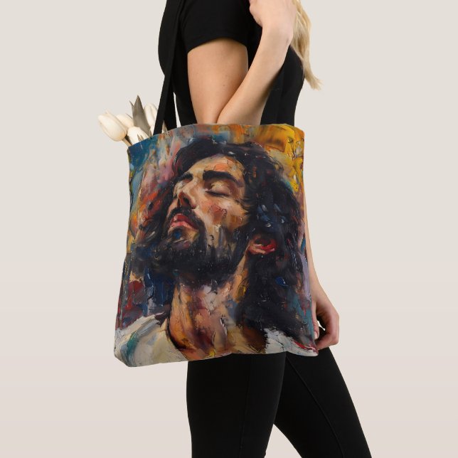 Jesu Kristi religion Tygkasse (Närbild)
