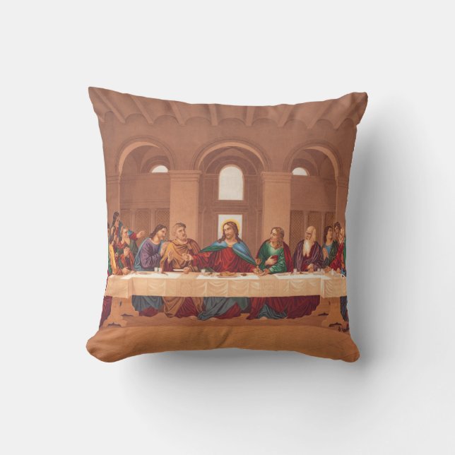 Jesu Kristi sista måltid Kudde (Framsida)