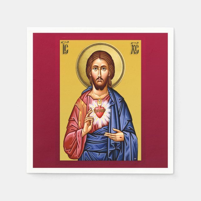 Jesu Kristi son till Gud nya Pappersservett (Framsidan)