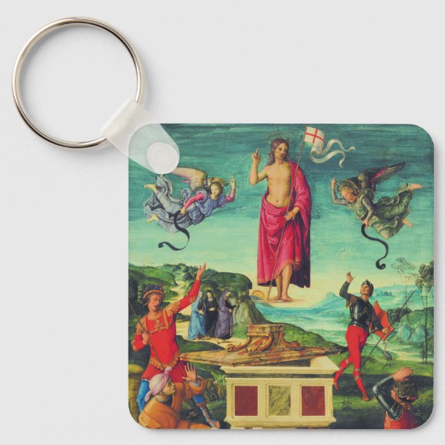 Jesu Kristi uppståndelse av Rafael Nyckelring (Framsida)