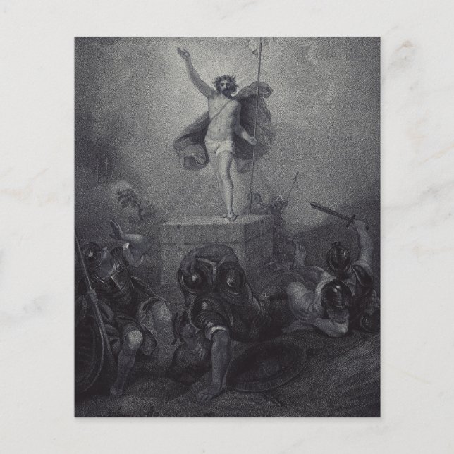 Jesu Kristi uppståndelse Flygblad (Framsidan)