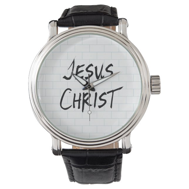 Jesu Kristus Armbandsur (Framsida)