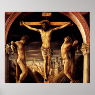 Jesu kryssning av Vincenzo Foppa - 1456 Poster