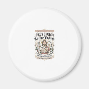 Jesu Kyrka Bulletin Program Jesu Kyrka Bulleti Magnet