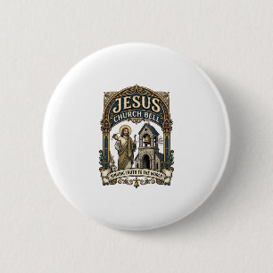 Jesu Kyrka Klocka Jesu Kyrka Klocka Kristet Trosbe Knapp