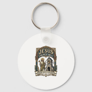 Jesu Kyrka Klocka Jesu Kyrka Klocka Kristet Trosbe Nyckelring