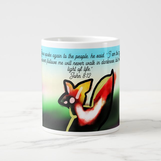 Jesu ljus jumbo mugg (Framsidan)