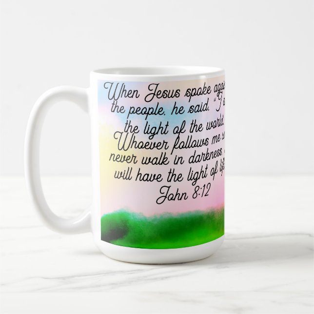 Jesu ljus  kaffemugg (Vänster)