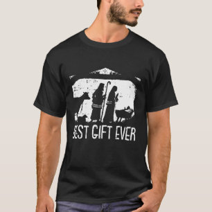 Jesu Nativitetscen Christian, bästa någonsin Julaf T Shirt