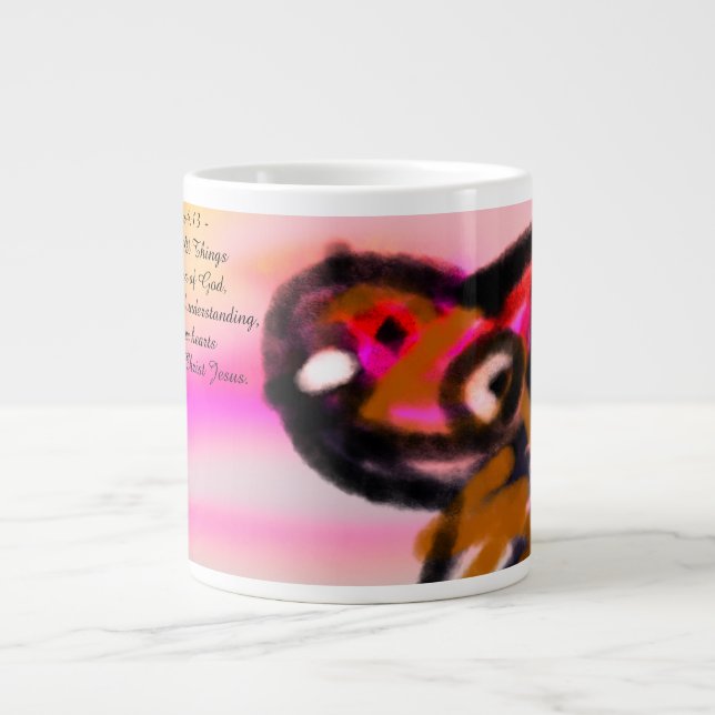 Jesu plan jumbo mugg (Framsidan)