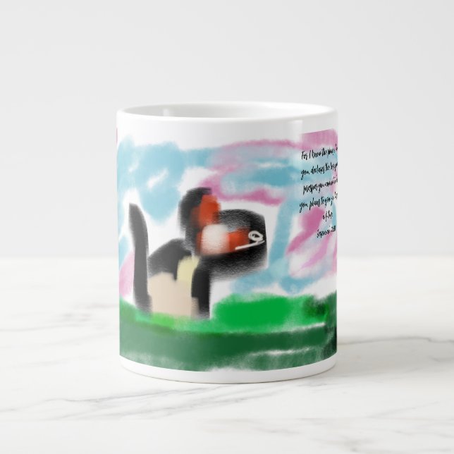 Jesu plan jumbo mugg (Framsidan)