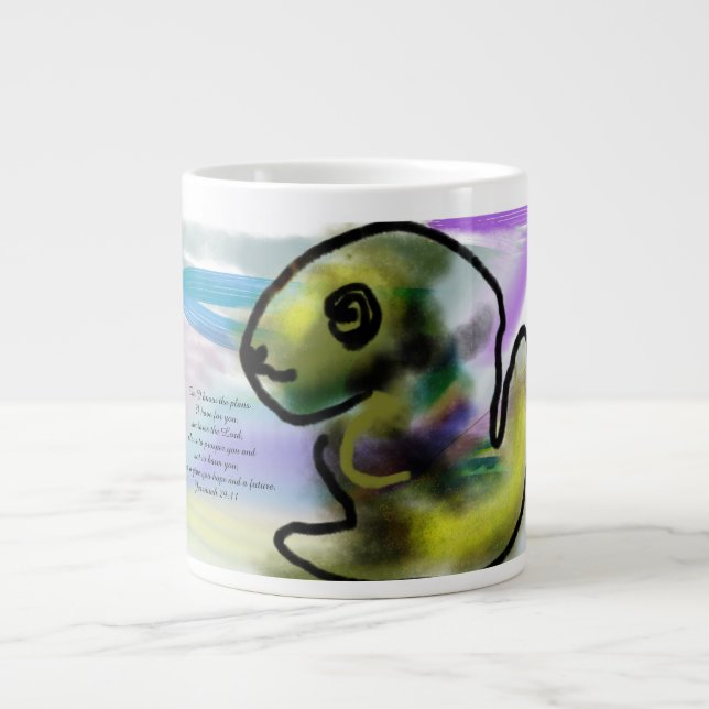 Jesu plan jumbo mugg (Framsidan)