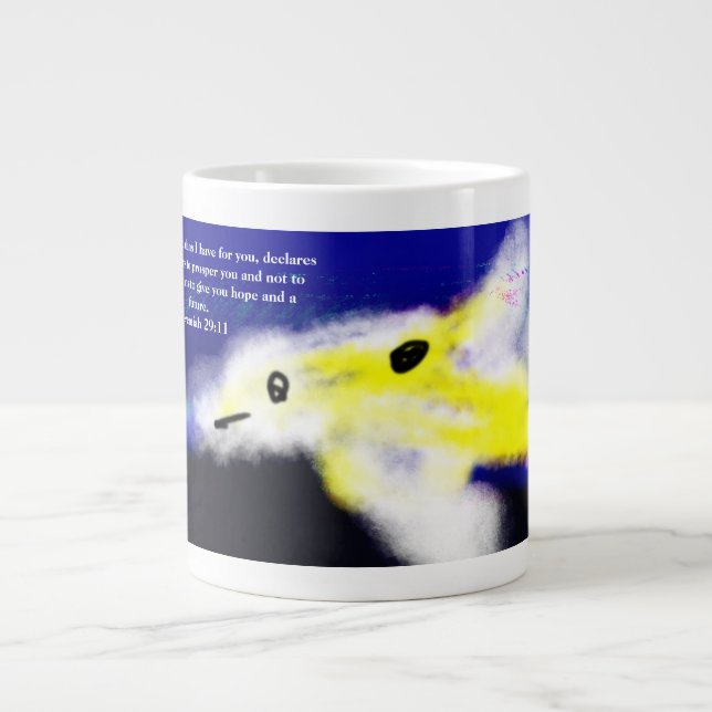 Jesu plan jumbo mugg (Framsidan)