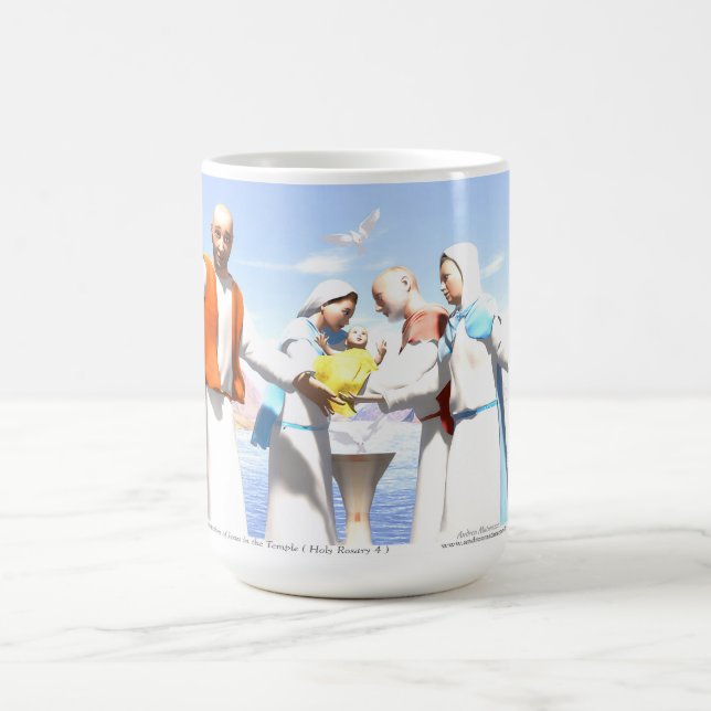 Jesu presentation i templet kaffemugg (Center)