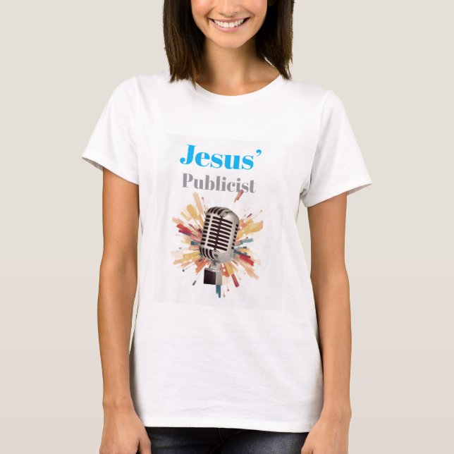 Jesu Publicist  T Shirt (Framsida)